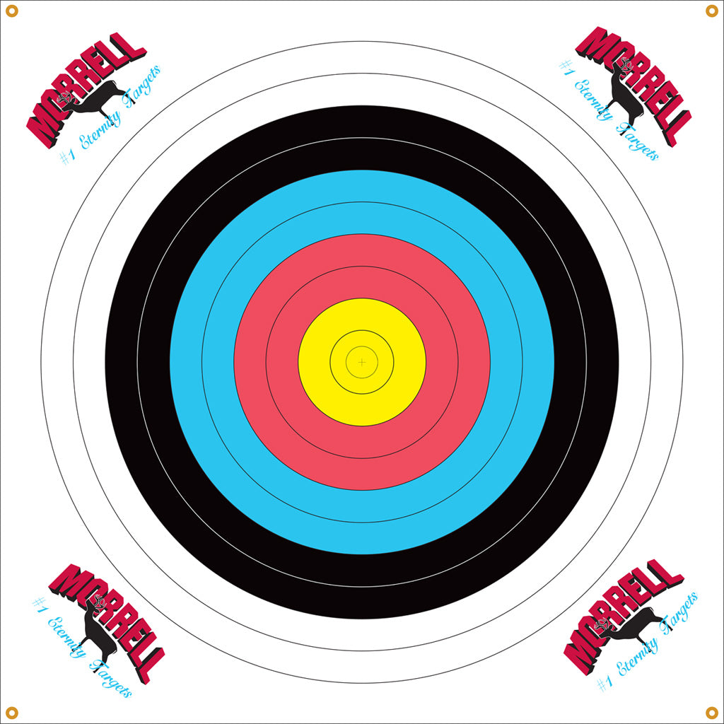 Morrell Polypropylene 80 cm. Target Face with Four Corner Grommets