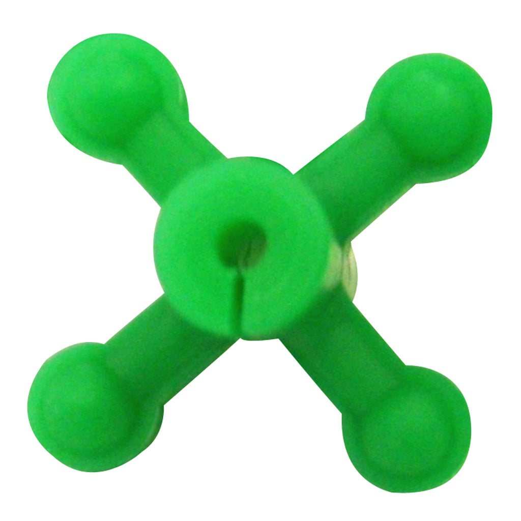 BowJax UltraJax I String Dampener 4 pk. Flo Green