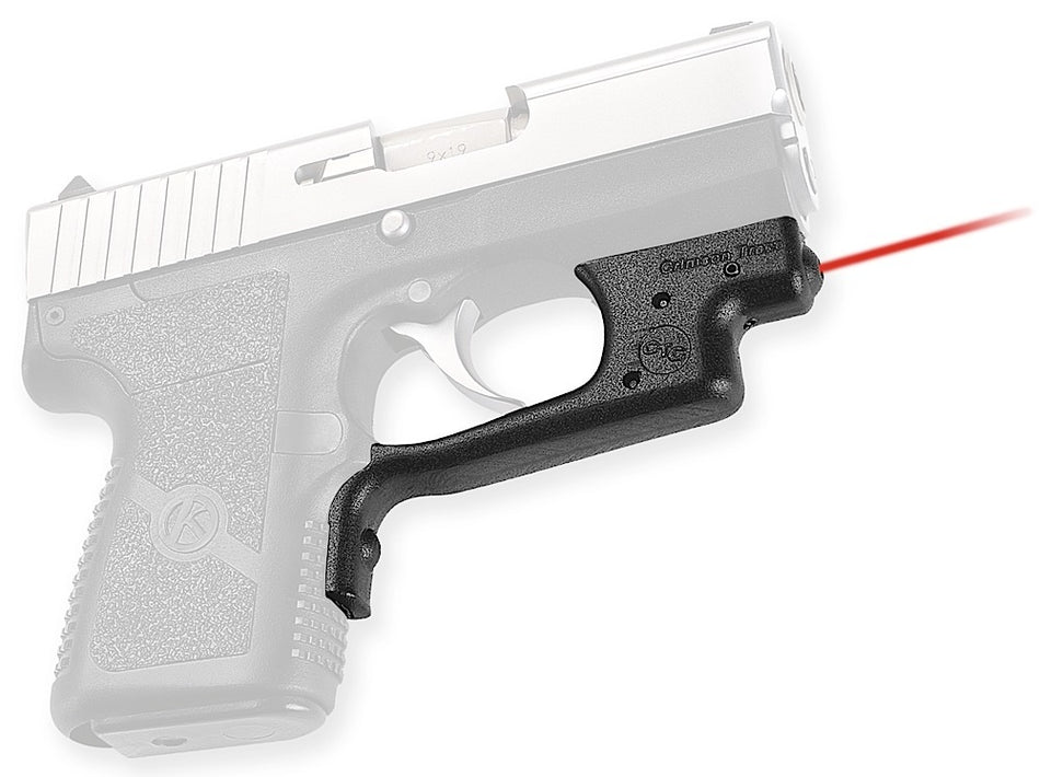 Crimson Trace Red Laser Laserguard for Kahr Arms Concealed Carry Pistols, Instinctive Activation, Black Polymer