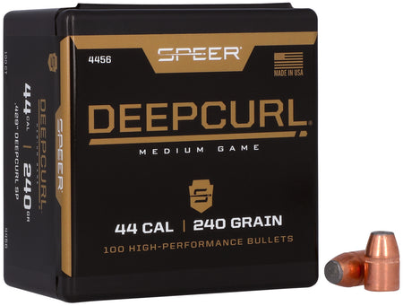 Speer DeepCurl 44 Cal .429 240gr Soft Point Bullets 100 Per Box