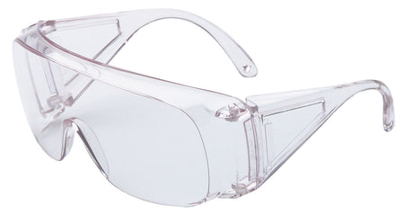 HL100 OTG Shooting Glasses Adult Clear Lens Anti-Fog Polycarbonate Clear Frame Howard Leight