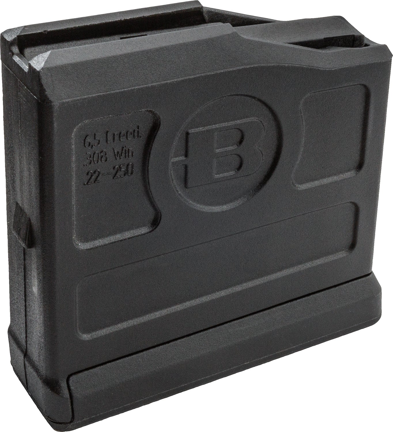 Bergara Rifles B-14 BA0002 5-Round AICS Magazine 6.5 Creedmoor/.308 Win Black Polymer