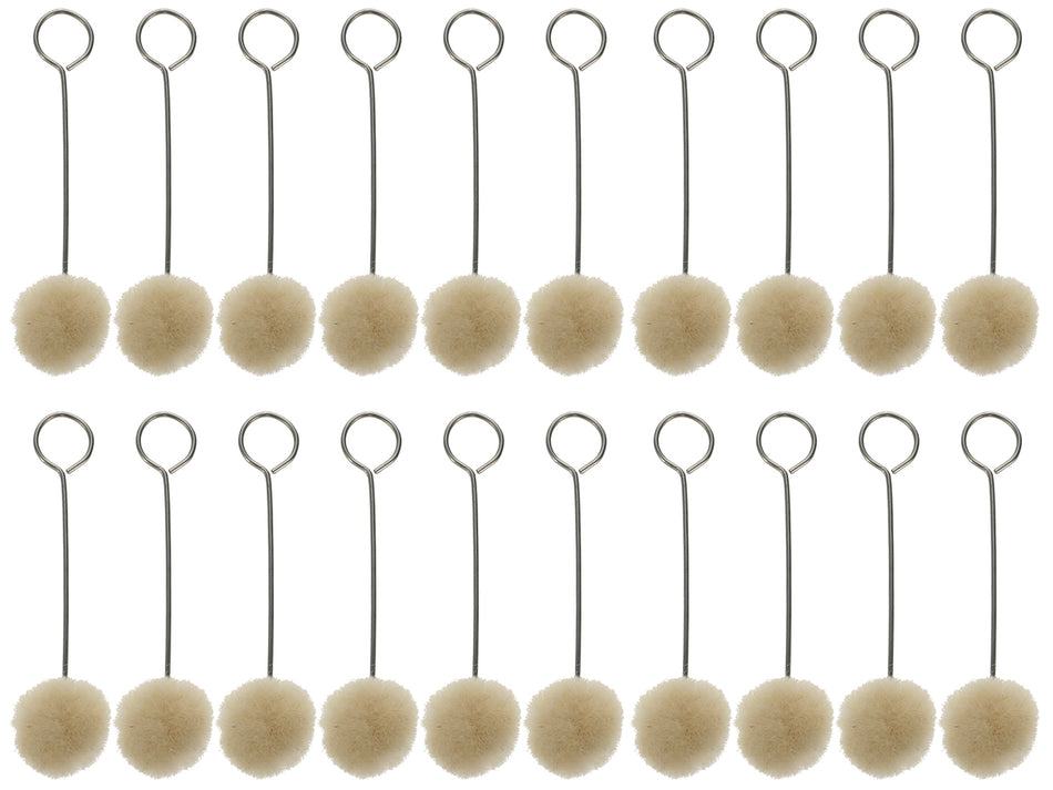 Birchwood Casey Swauber Liquid Applicators for Gun Blue and Cleaning Chemicals 20 Pack