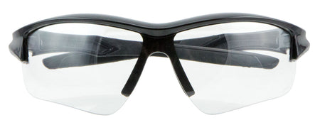 Uvex Acadia Adult Shooting Glasses Clear Anti-Fog Lens Black Lightweight Frame
