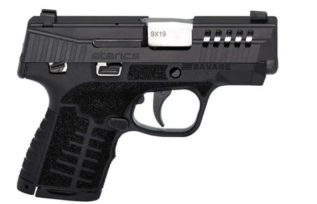 dSAVAGE STANCE MC9MS PSTL BLK/BLK NS