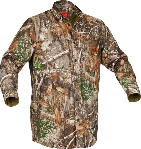 Arctic Shield XL Trek Button Up Shirt in Realtree Edge