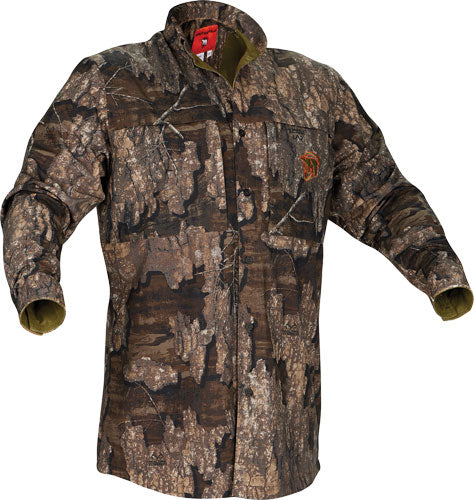 Arctic Shield Large Trek Button Up Shirt in Realtree Timber