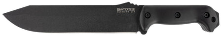 Ka-Bar BK9 Becker Combat Bowie 9.25" Plain Fixed Blade, Black 1095 Cro-Van Steel, Black Ultramid Handle, Includes Sheath
