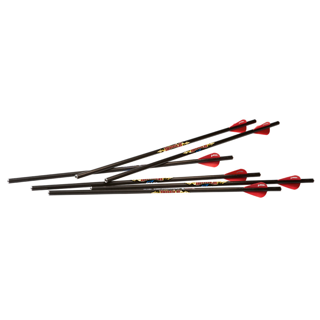 Excalibur Diablo Factory Fletched Carbon Bolts 18 in. 6 pk. for Matrix Series