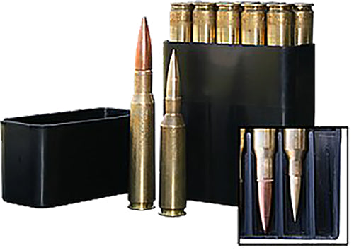 MTM Case-Gard BMG1040 50 BMG 10 Round Slip-Top Polypropylene Ammo Box Black