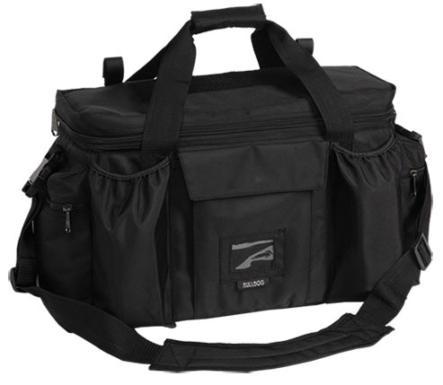 Bulldog BD920 Deluxe Police & Shooter Extra Large Black Nylon Range Bag with Storage Pockets and Dividers