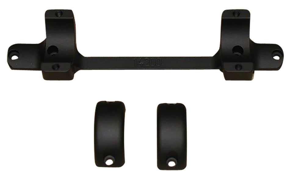 Game Reaper DNZ 42200 Savage Rifle Scope Ring Mount Combo 1" Matte Black
