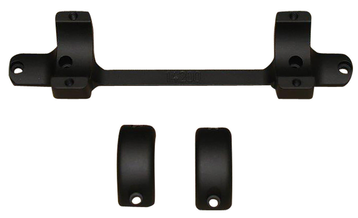 Game Reaper DNZ 18200 Savage Rifle Scope Ring Mount Combo 1" Matte Black
