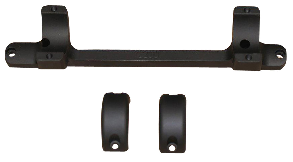 Game Reaper DNZ 12200 Savage Rifle Scope Ring Mount Combo 1" Matte Black