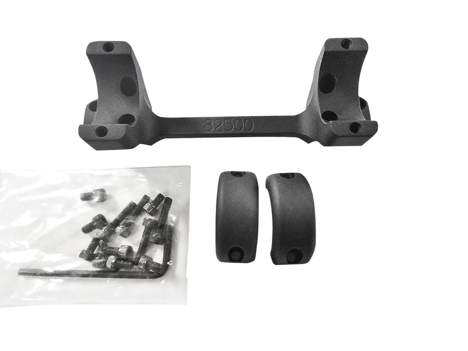 Game Reaper DNZ 82500 Browning Rifle Scope Ring Mount Combo 1" Matte Black