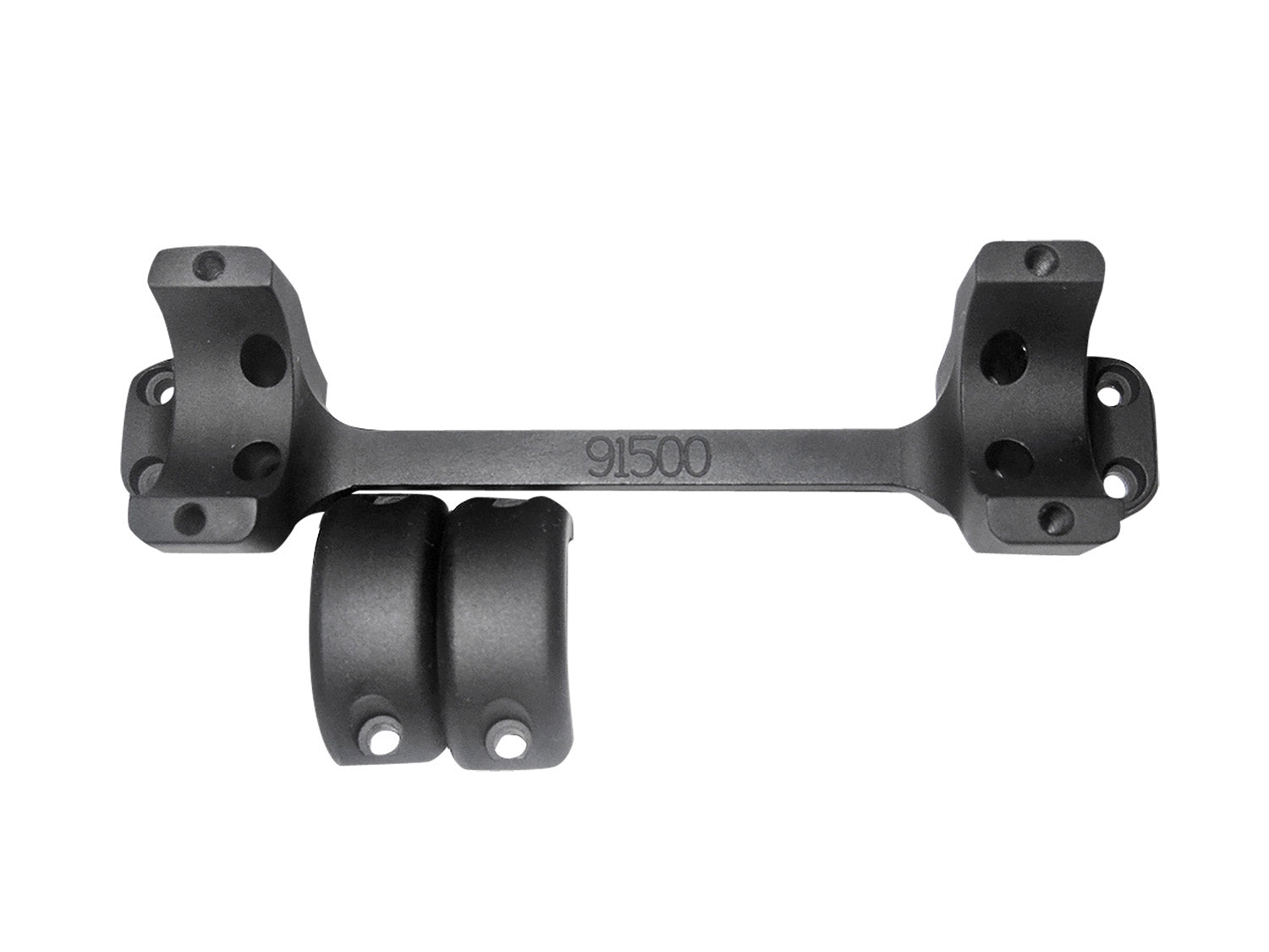 Game Reaper DNZ 91500 Browning Rifle Scope Ring Mount Combo 1" Matte Black