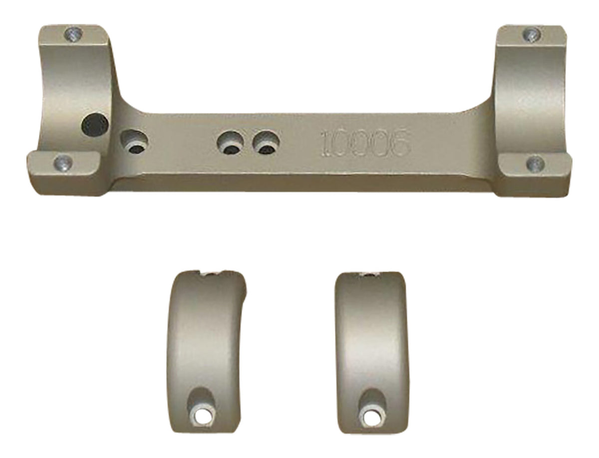 DNZ Game Reaper Thompson/Center Scope Mount Ring Combo 1 Inch Silver Model 10005