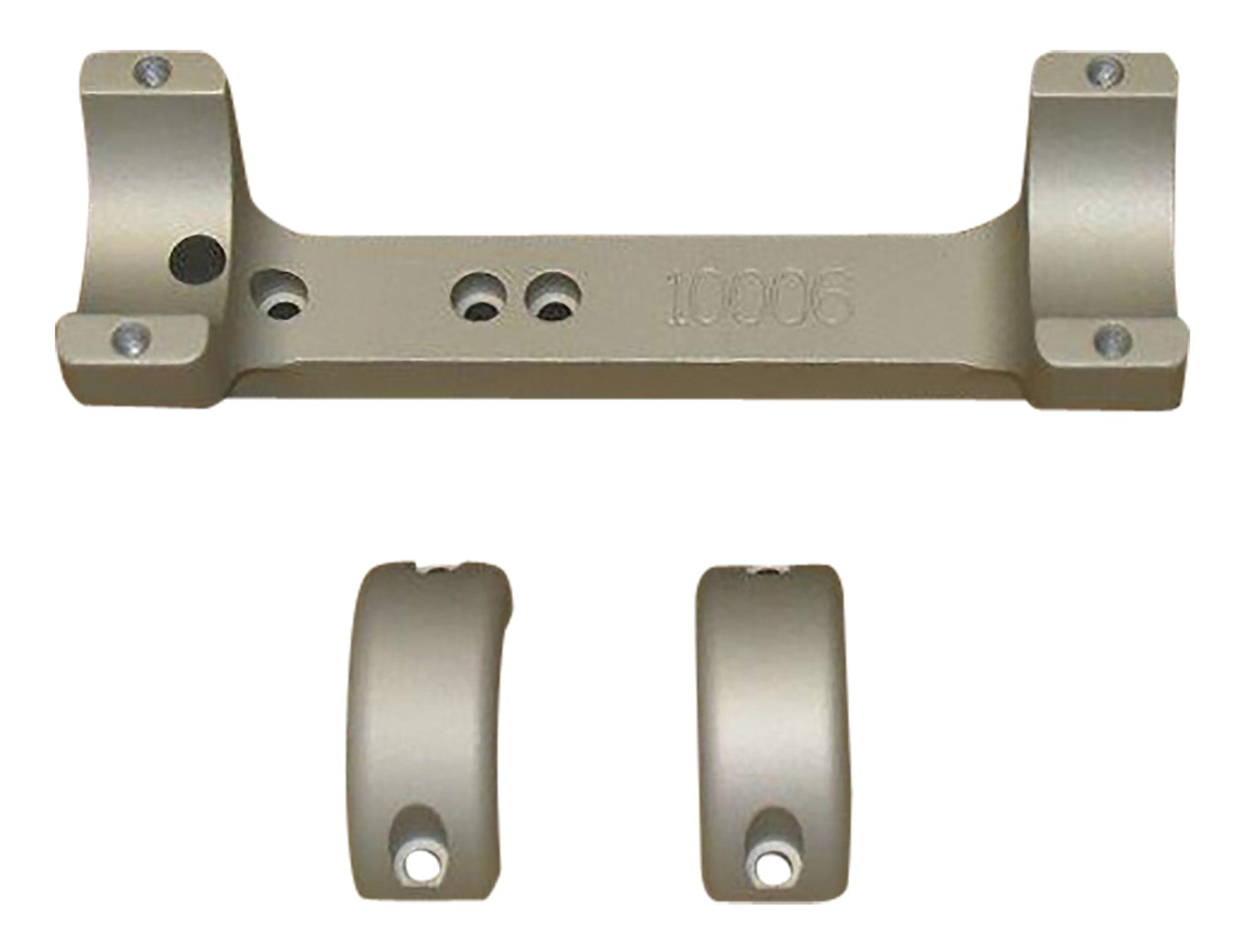 DNZ Game Reaper Thompson/Center Scope Mount Ring Combo 1 Inch Silver Model 10005