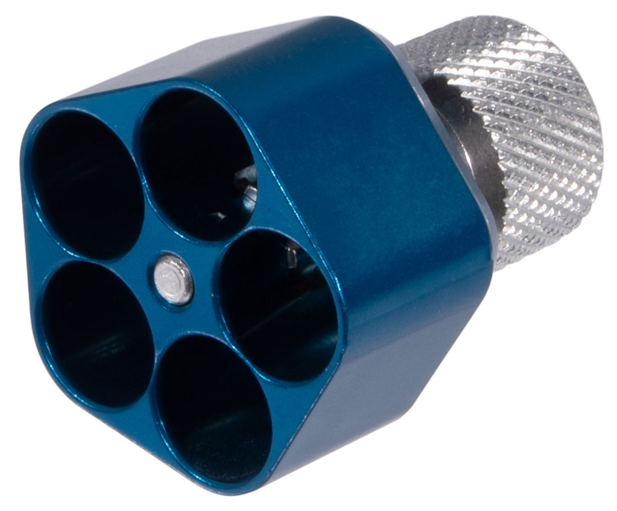 Pachmayr 02650 S&W J Frame Competition Speedloader Solid Aluminum Blue Finish