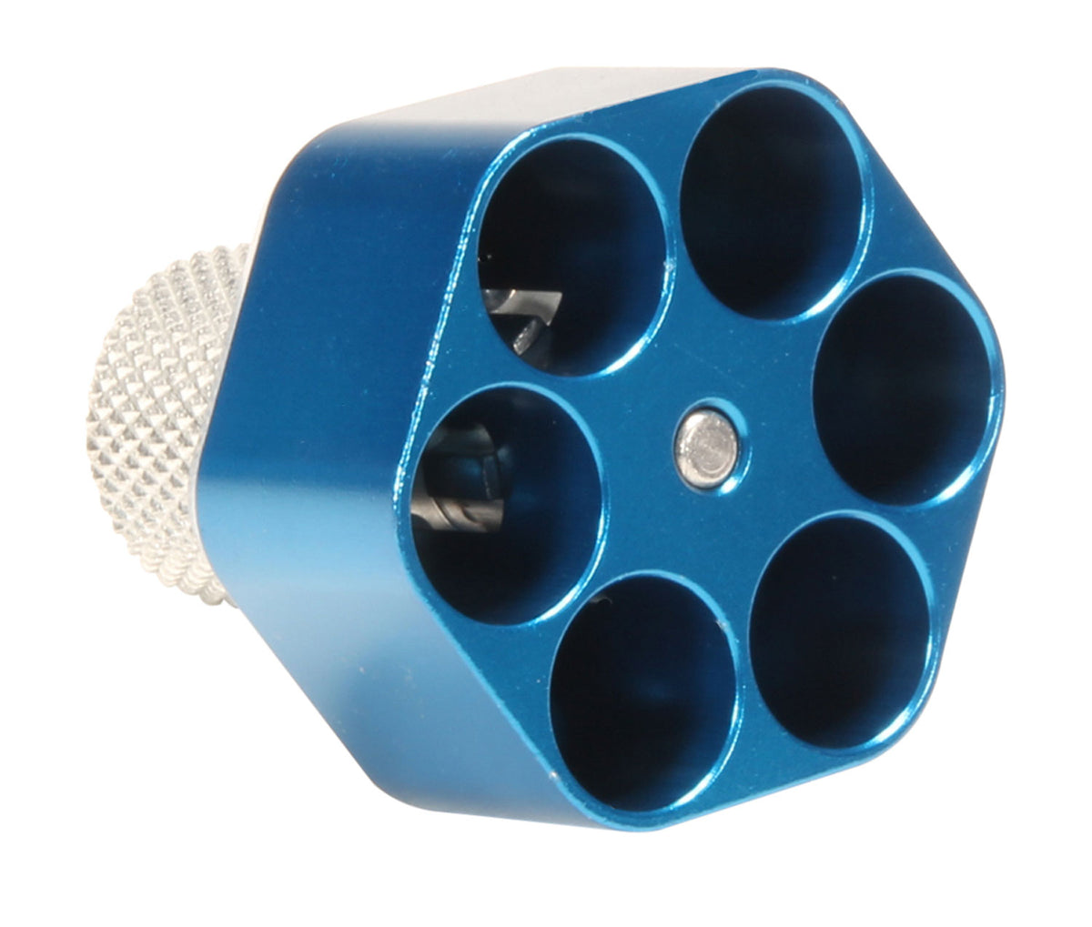 Pachmayr 02652 S&W K Frame Competition Speedloader Solid Aluminum Blue Finish 6rd