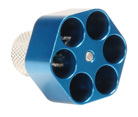 Pachmayr 02652 S&W K Frame Competition Speedloader Solid Aluminum Blue Finish 6rd