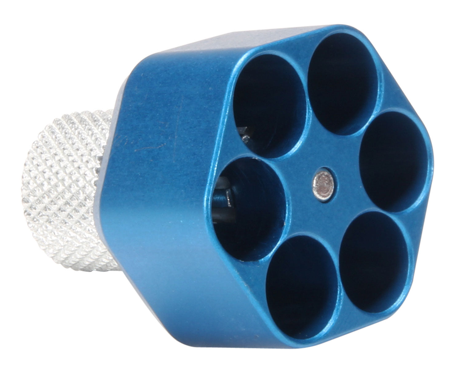 Pachmayr 02654 S&W L Frame Competition Speedloader Solid Aluminum Blue Finish 6rd