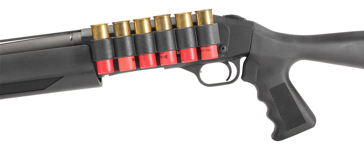 TacStar 1081212 Shotgun Slimline SideSaddle Shell Carrier Mossberg 930 12ga 6rds Black