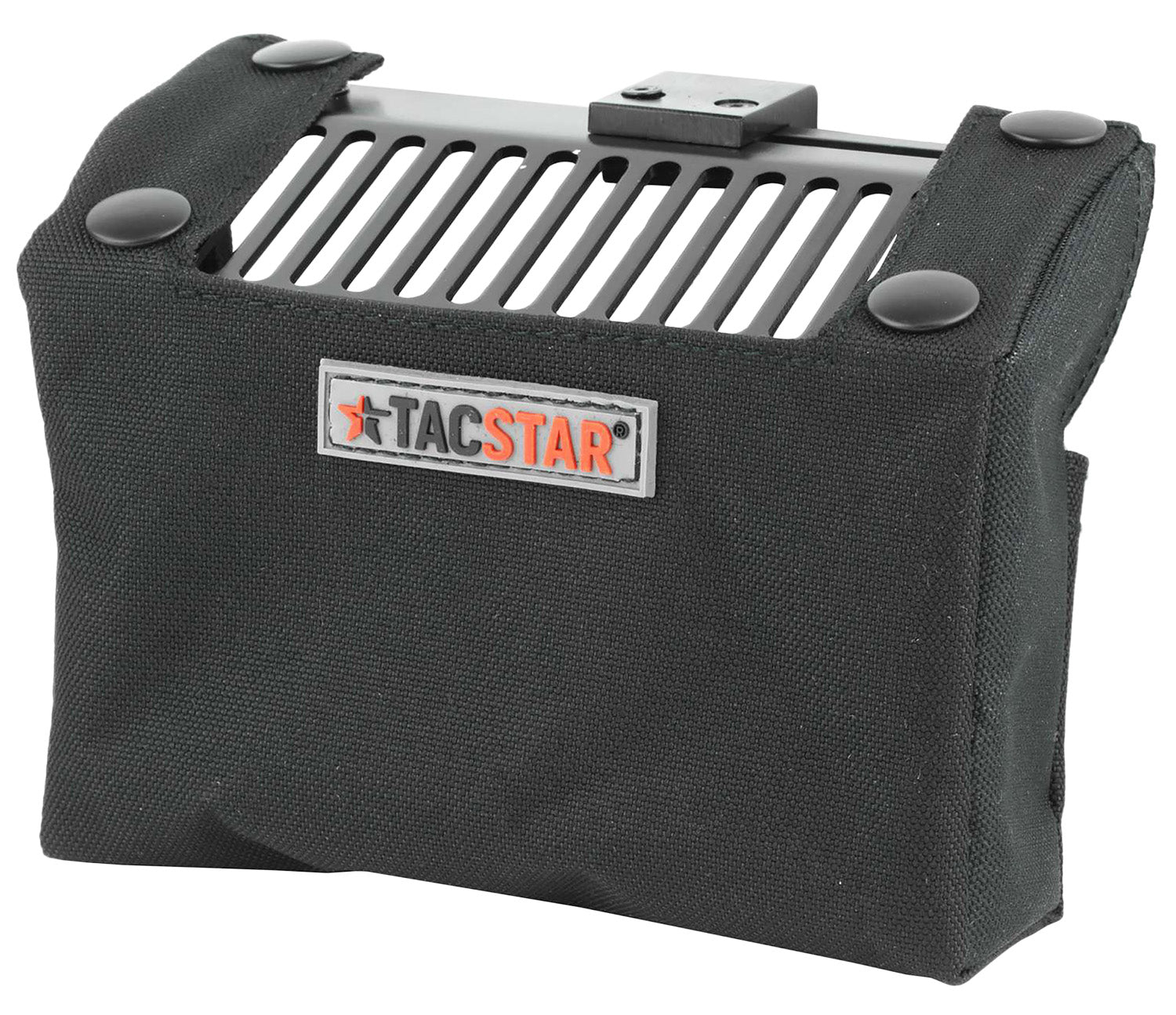 TacStar 1081240 Rail Mount Brass Catcher for AR Rifles Black 120 Round Capacity