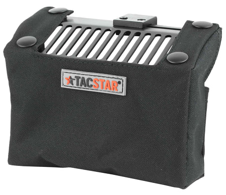 TacStar 1081240 Rail Mount Brass Catcher for AR Rifles Black 120 Round Capacity