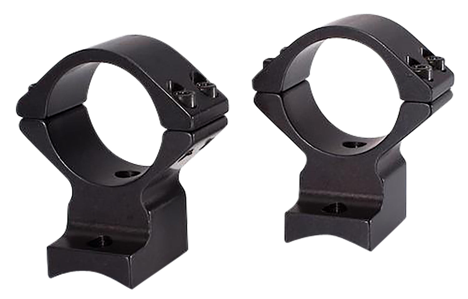 Talley 74X725 Lightweight Extended One-Piece Scope Ring/Mount 30mm Tube Savage Round Receiver AccuTrigger Medium Rings Black