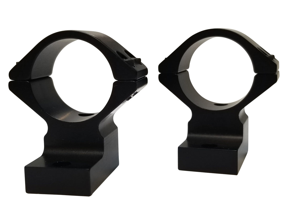 Talley 930714 Lightweight One-Piece Scope Ring/Mount 1" Tube Tikka T3/T3x Low Rings Black Anodized