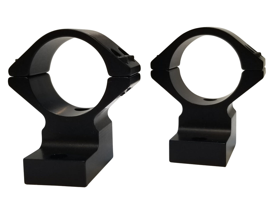 Talley 930714 Lightweight One-Piece Scope Ring/Mount 1" Tube Tikka T3/T3x Low Rings Black Anodized