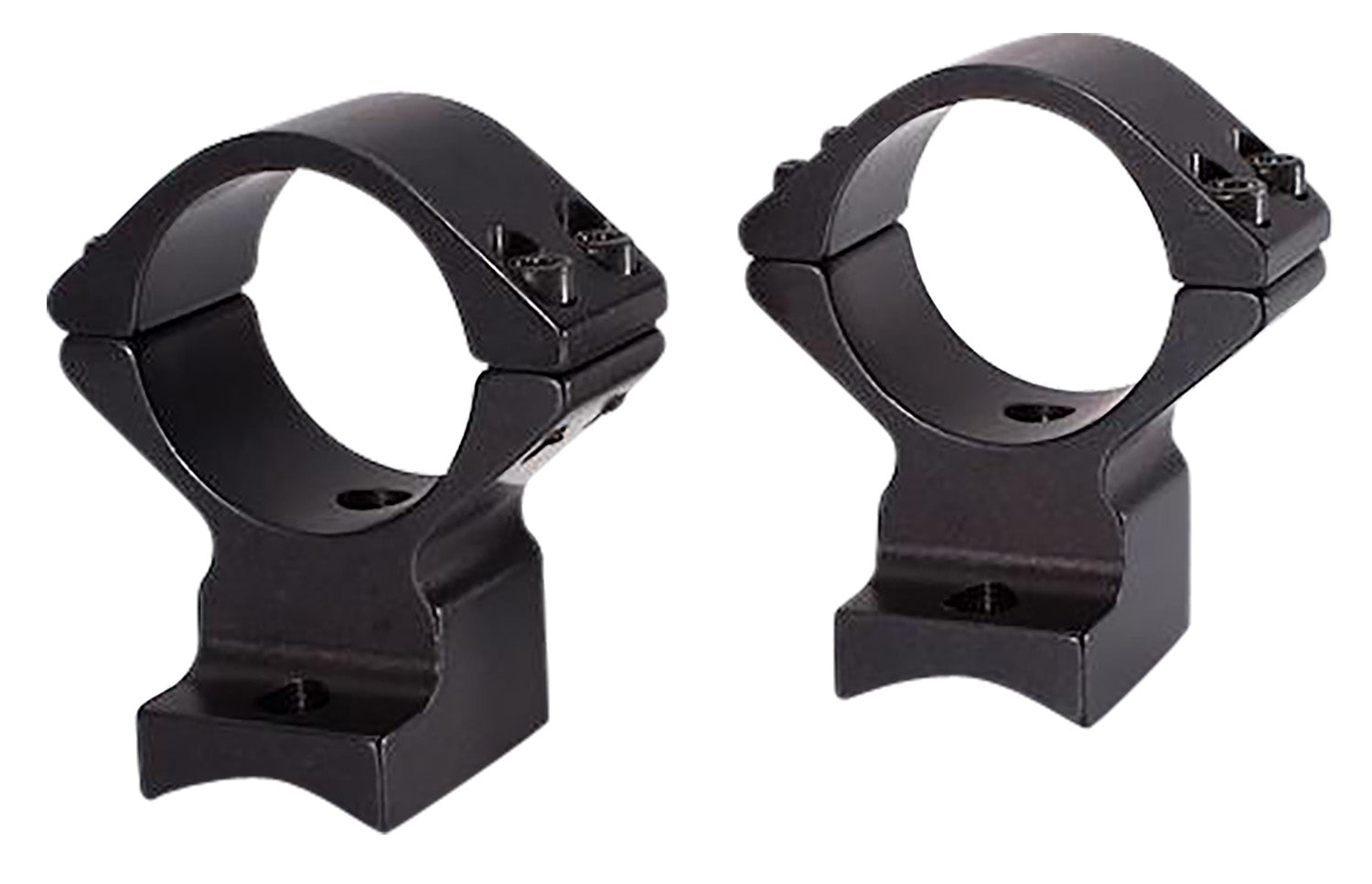 Talley 740705 Black Anodized 30mm Tube Scope Ring & Mount Combo Weatherby Mark V Medium Rings Magnum