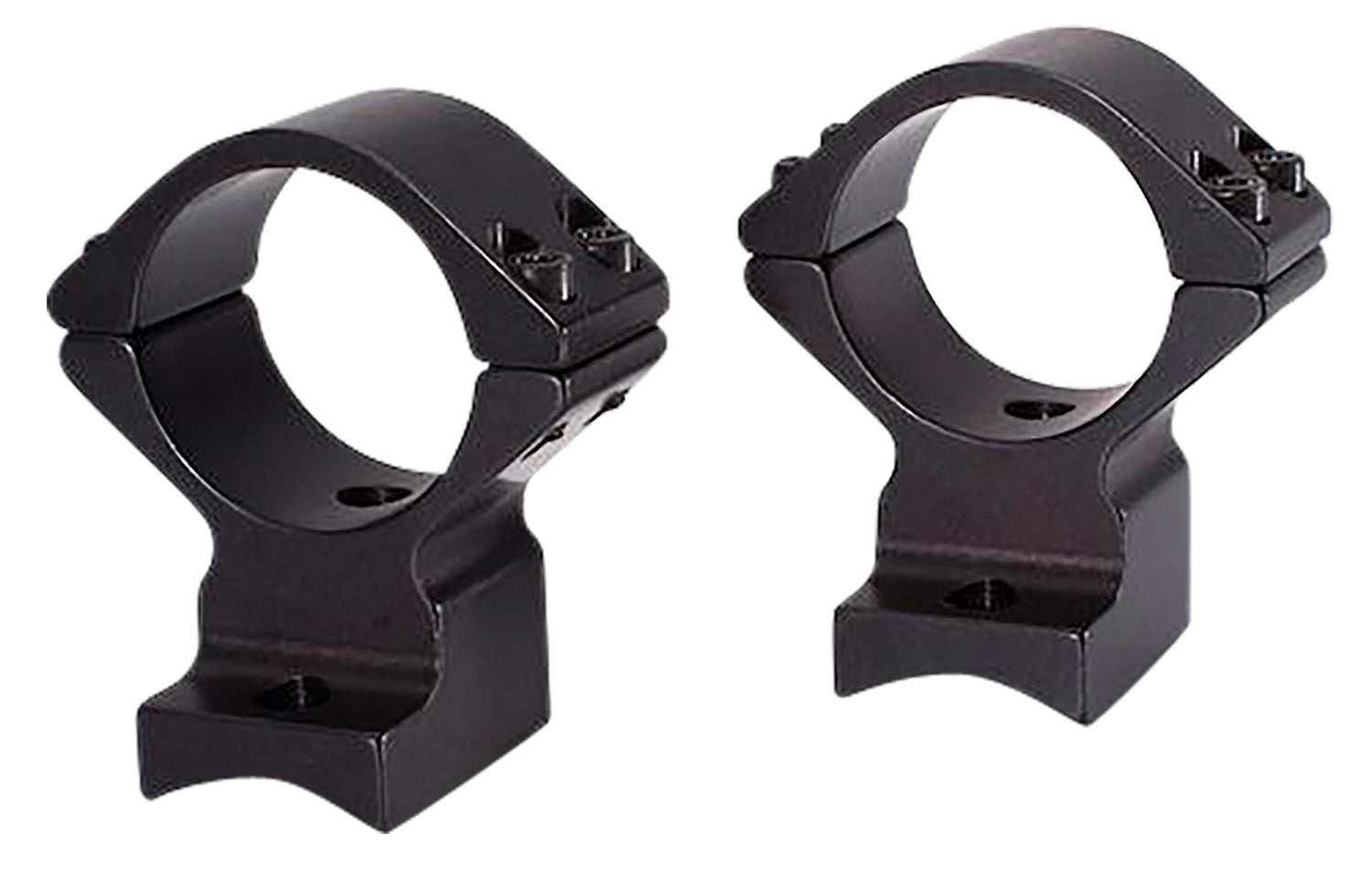 Talley 750705 Black Anodized 30mm Tube Scope Ring & Mount Combo Weatherby Mark V 9 Lug Magnum High Rings
