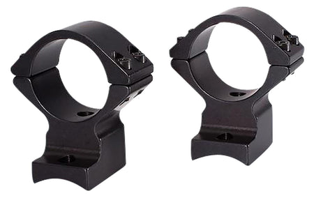Talley 930702 Black Anodized 1" Tube Scope Ring & Mount Combo Winchester Model 70 Low Rings