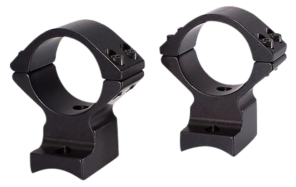 Talley 930702 Black Anodized 1" Tube Scope Ring & Mount Combo Winchester Model 70 Low Rings