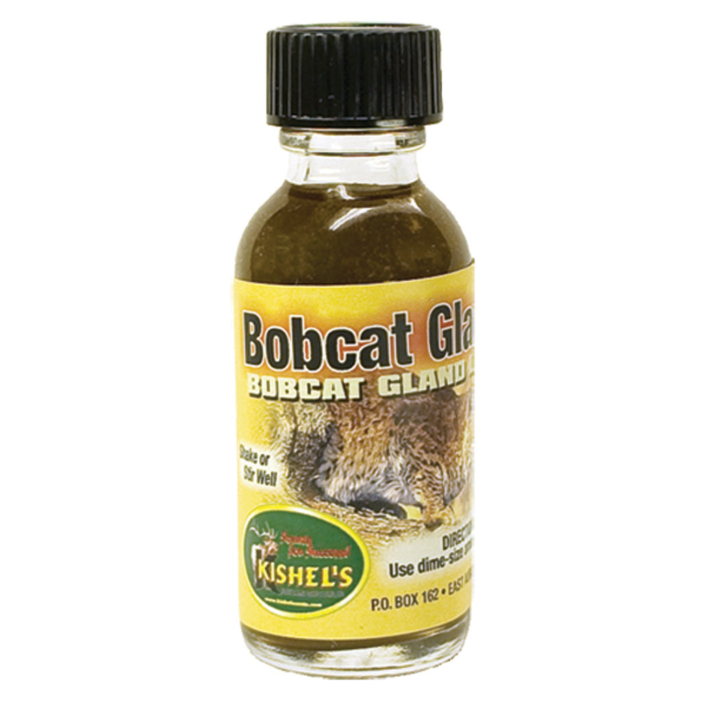 Kishels Bobcat Gland Lure Premium Blended Trapping Scent 1 oz.