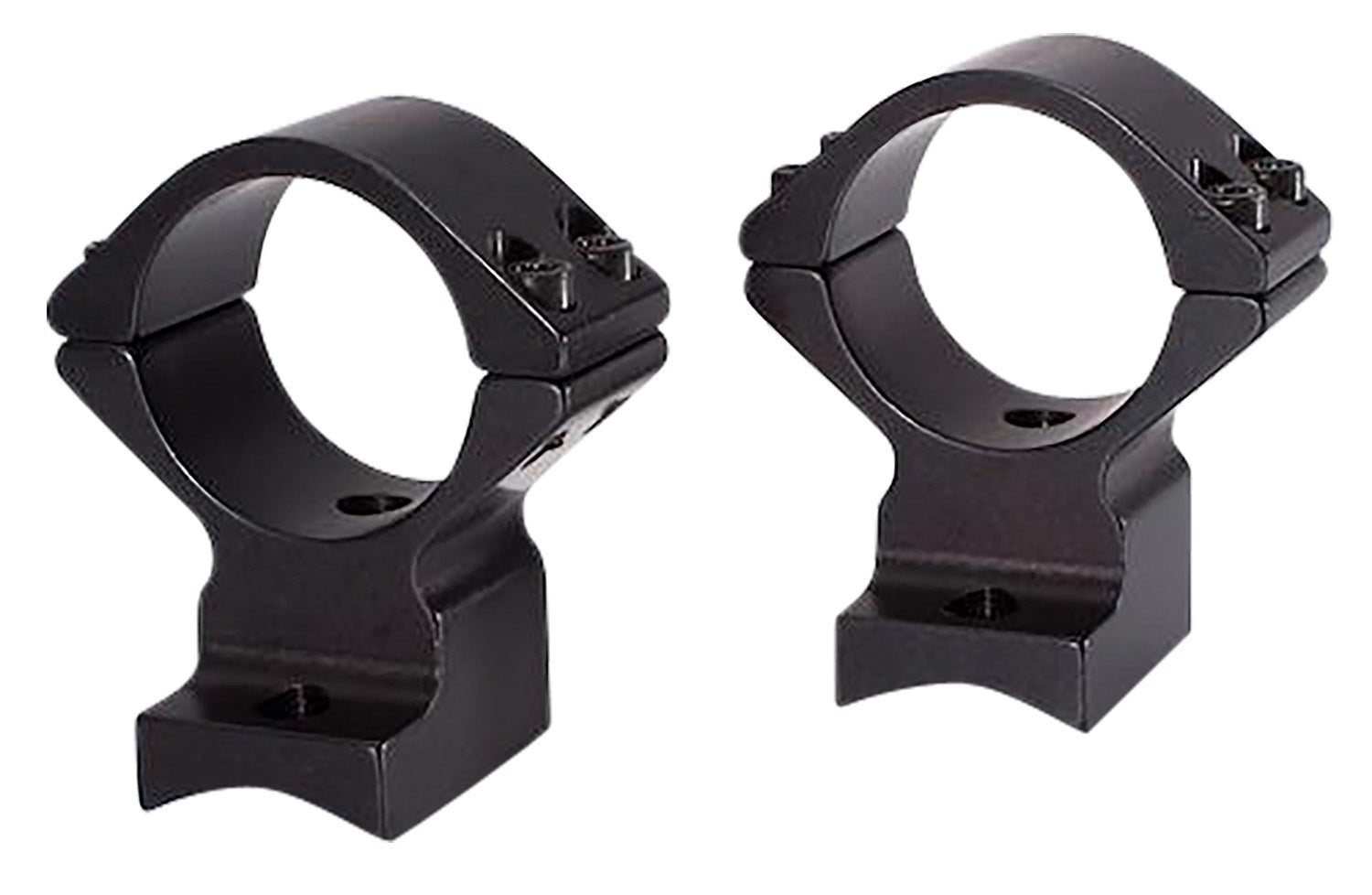 Talley 940702 Black Anodized 1" Tube Scope Ring & Mount Combo Winchester Model 70 Medium Rings
