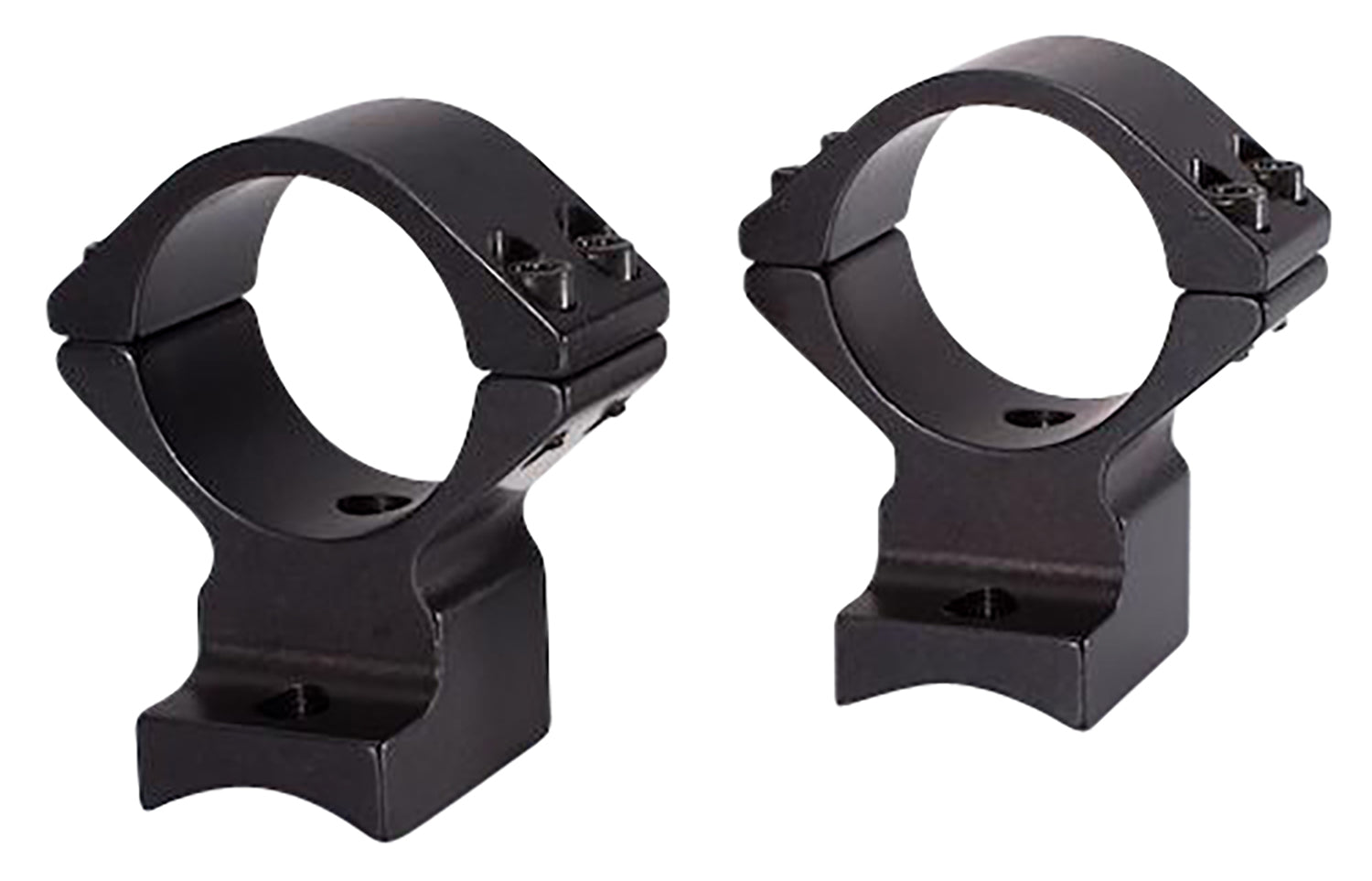 Talley 94X702 Black Anodized 1" Tube Extended Scope Ring & Mount Combo Winchester Model 70 Medium Rings