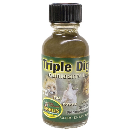 Kishels Triple Dig Dirt Hole Trapping Lure Unique Blend 1 oz.