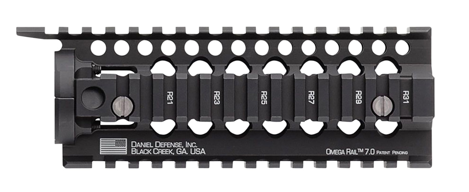 Daniel Defense Omega 7" Carbine Length AR-15 Aluminum Free-Float Rail Black Anodized Picatinny