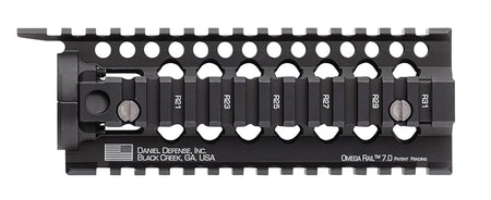 Daniel Defense Omega 7" Carbine Length AR-15 Aluminum Free-Float Rail Black Anodized Picatinny