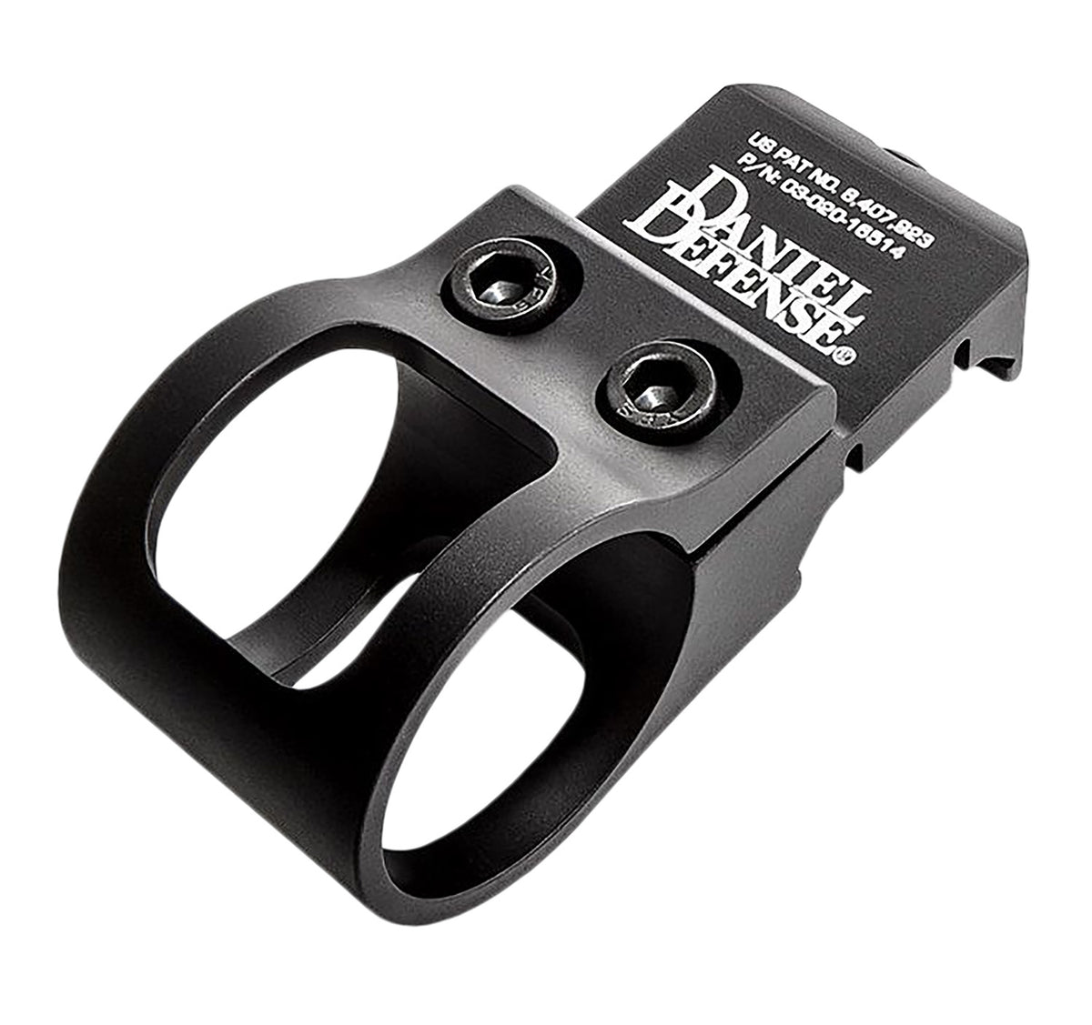 Daniel Defense 0302016514 Offset Light Mount 1" Aluminum Hard Coat Anodized Picatinny Rail Compatible