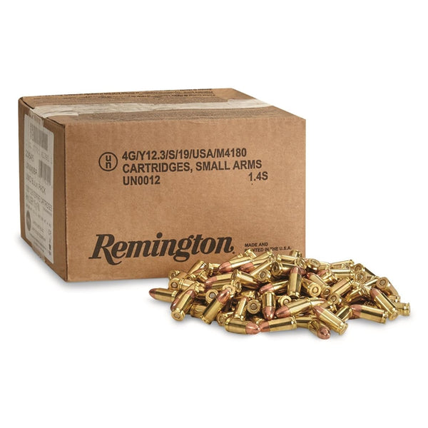 Remington UMC Bulk 9mm Luger / Parabellum 115 grain Full Metal Jacket ammunition
