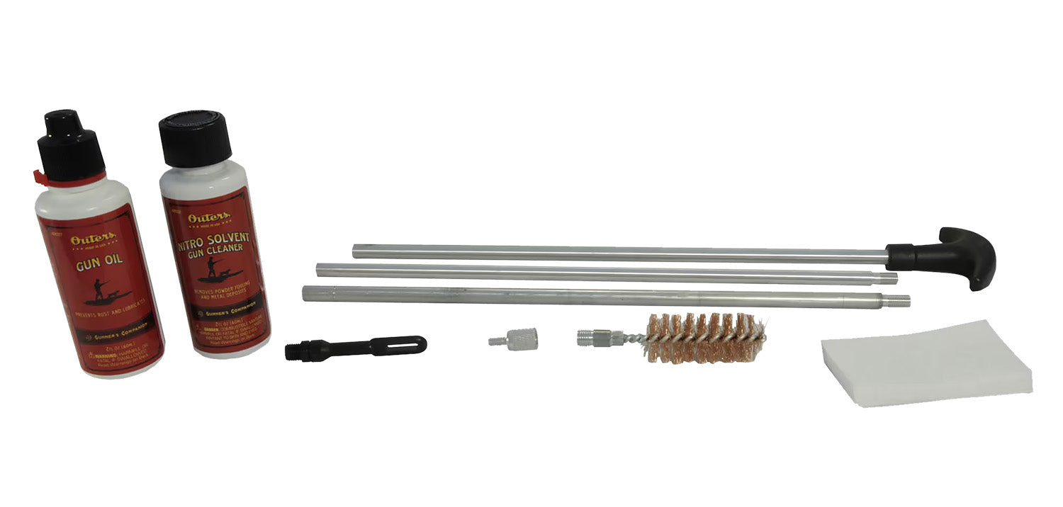 Outers Lightweight Aluminum Rod Shotgun Cleaning Kit for 12 Gauge