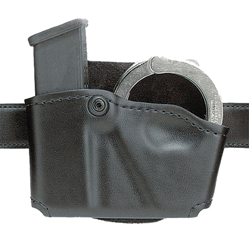 Safariland 5738321 Leather Belt Clip Cuff and Magazine Pouch for Beretta 8045F Black