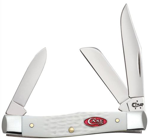 Case White Synthetic Sparxx Std Jig Stockman Pocket Knife