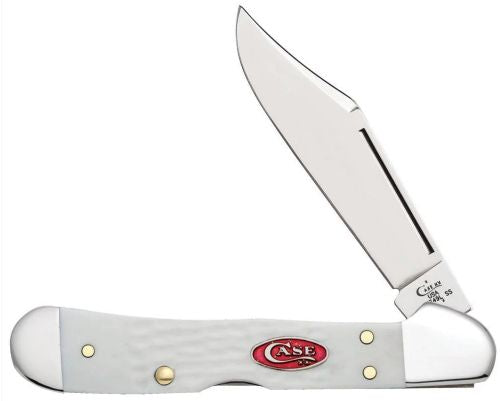 Case White Synthetic Sparxx Std Jig Small Copperlock Knife