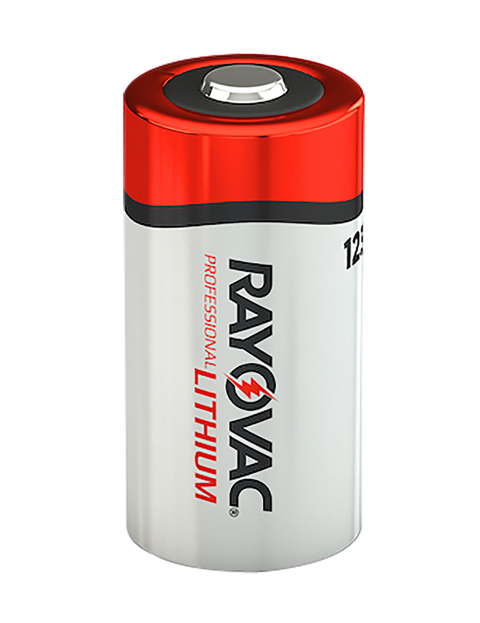 Rayovac High Energy 123A 3V Lithium Batteries 2-Count Single Pack