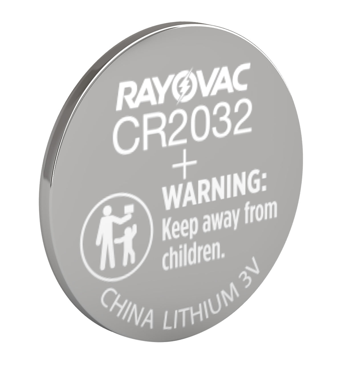 Rayovac High Energy CR2032 Lithium Coin Battery 225mAh Single Pack